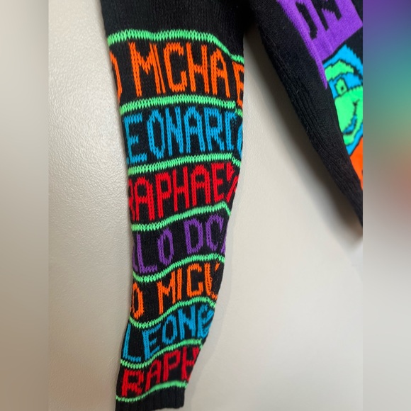 Vintage 1990 youth teenage mutant ninja turtle sweater - Picture 3 of 6